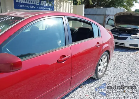 2007 Nissan Maxima 3.5 Sl z USA, uszkodzony, nr VIN 1N4BA41EX7C856766